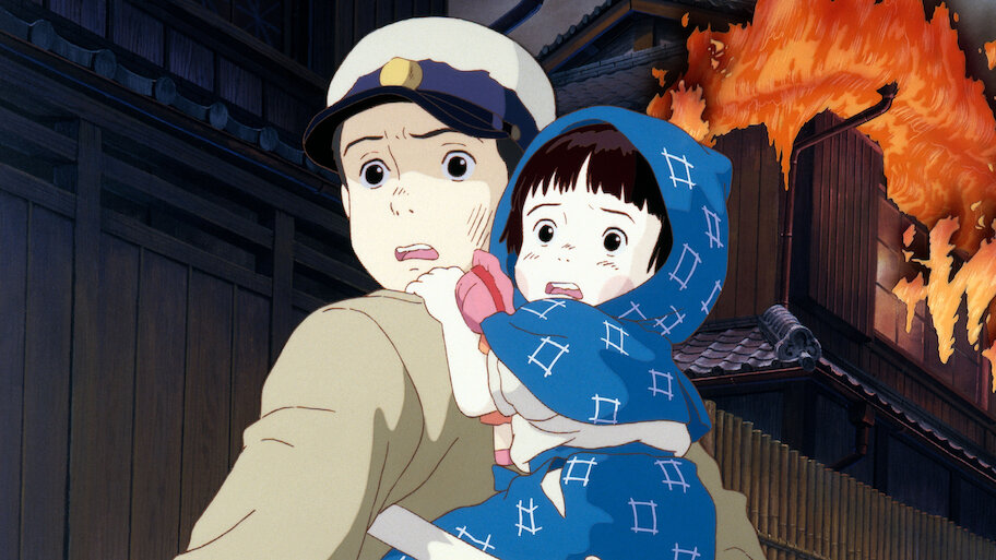 Grave of the Fireflies backdrop
