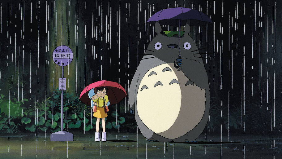 My Neighbor Totoro backdrop