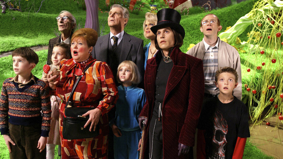 Charlie and the Chocolate Factory backdrop