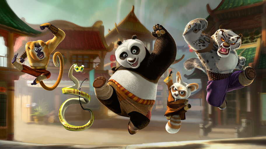 Kung Fu Panda backdrop