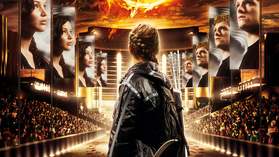 The Hunger Games backdrop