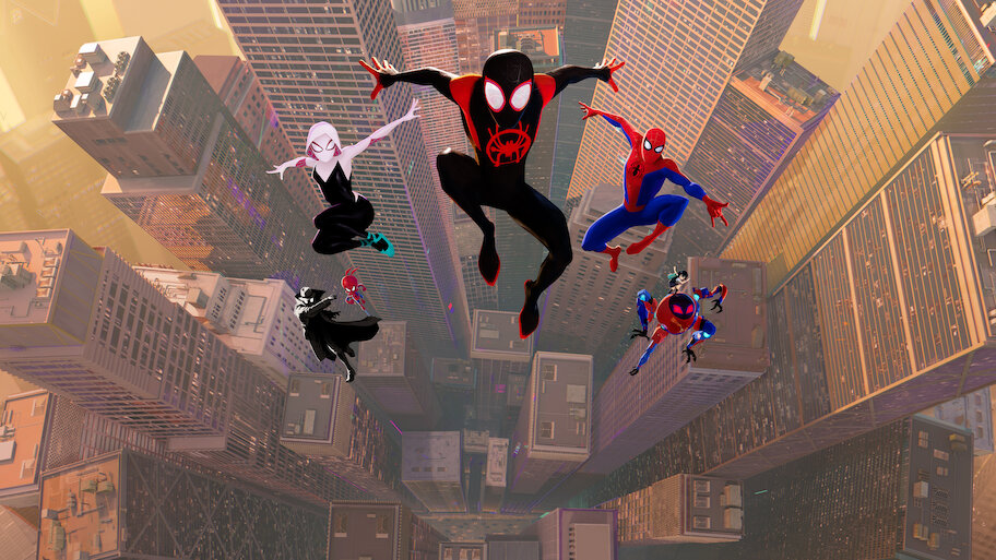 Spider-Man: Into the Spider-Verse backdrop